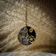 Naszyjnik steampunk z mechanizmem zegarka