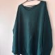 Butelkowy zielony sweter oversize 6XL / 52 / 24·Bardzo dobry·Blind Date