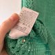 Miętowy ażurowy sweter bawełniany XXL / 44 / 16·Bardzo dobry·Fashion
