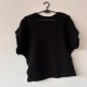 Czarna krótka swetrowa bluzka z warkoczem M / 38 / 10·Bardzo dobry·Basic