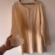 Tunika Sweter Beż Waniliowy Suwak Akryl Oversize Długi Krój 6XL / 52 / 24·Bardzo dobry·CM