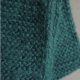 Zielony wełniany duński szalik Sophie Wełna merino Alpaka Kaszmir Jedwab z upcyclingu