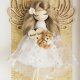 Pamiątka Chrztu Św. - aniołek w ramce dla dziewczynki #2
