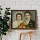 Monidło – Personalizowany Portret Ślubny | Prezent na Ślub, Rocznicę, Dla Pary Młodej