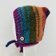Kolorowa bonetka balaclava kominiarka wiązany kaptur zamiast czapki