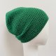 Czapka całoroczna przejściowa cienka bawełna s/m soczysta zieleń