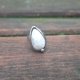 Kamień księżycowy - pierścionek regulowany