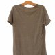 Oliwkowy T-shirt vintage khaki H&M Divided unisex