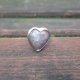 Ametystowe serce - pierścionek regulowany
