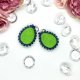 Kolczyki Zielona Magia