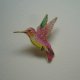 PIN PRZYPINKA BROSZKA PTAK KOLIBER