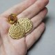 Alloys Collection /Gold coins/ - kolczyki
