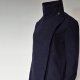 NOWY elegancki płaszcz damski z wysokim kołnierzem MNG Suit Mango granatowy L 40 Hu102