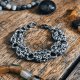 Bransoletka chainmail ze stali chirurgicznej – zbrojny minimalizm