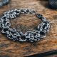 Bransoletka chainmail ze stali chirurgicznej – zbrojny minimalizm