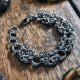 Bransoletka chainmail ze stali chirurgicznej – zbrojny minimalizm