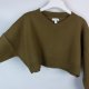 Topshop dzianinowy sweter crop oversize M / 40 - 42