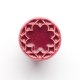 Ceramiczna gałka do mebli wiśniowa, wz.14