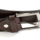 CEZMAR pasek męski skórzany ciemny brąz 100cm