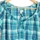 STREET ONE bawełniana  bluzka country kratka 40 L