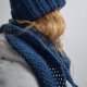 Zestaw szydełkowy: czapka i chusta