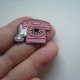 PIN PRZYPINKA BROSZKA TELEFON
