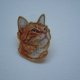 PIN PRZYPINKA BROSZKA KOT