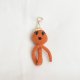 Ręcznie robiony breloczek szydełkowy –  unikatowy dodatek