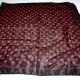 CZERWONE  groszki  apaszka chustka vintage