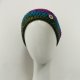 Kolorowa gruba czapka smerf ręcznie robiona
