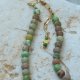 Jaspis Cesarski  - limonka | Korale | Ręcznie robiony naszyjnik w Pracowni DomilkowyDomek