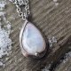 Kamień księżycowy - wisiorek