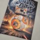 Plakat KOT STAR WARS Gwiezdne Wojny - A3