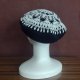Folk - beret handmade - obw. głowy 58 cm
