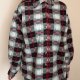 Kurtka koszulowa polarowa oversize S M L Bulldozer oversize
