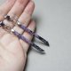 Stick vol. 9/purple / - kolczyki