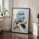 ZESTAW PLAKATÓW 2cz 50x70 cm Hortensje  (set237)