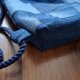 Jeansowy Patchwork – Unikatowy Workoplecak z Duszą + breloczek