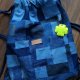Jeansowy Patchwork – Unikatowy Workoplecak z Duszą + breloczek