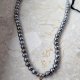 Naszyjnik z hematytem i perłą