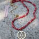 CZERWONE KORALE - naszyjnik | amulet | Ręcznie robiony naszyjnik w Pracowni DomilkowyDomek