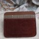 Czekoladowy CARDHOLDER | etui na karty i dokumenty | ręcznie robione