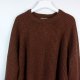 TU męski sweter melanż brąz / XXL