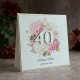 Personalizowana kartka na 40 urodziny, BH 75