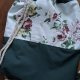 Elegancki Workoplecak z upcyclingu "Rose Garden"