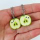 Naszyjniki Dwie Połówki Jabłka