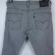 Levi's 510 szare męskie spodnie dżins W34 / L34