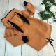 Bluza rozpinana z uszami, ruda r.104 i 116