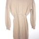 LA COCA  dresowa  sukienka beżowa 36 S