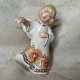 Uroczy anioł - ciekawa i niespotykana figurka porcelanowa